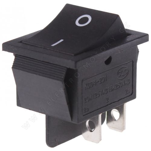 SVK 446-CD_Vypínač kolébkový ON-OFF 2pol. 250V/16A 