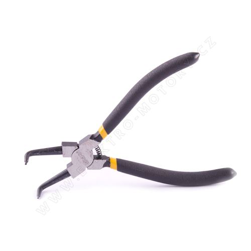 Seger pliers internal curved 180m