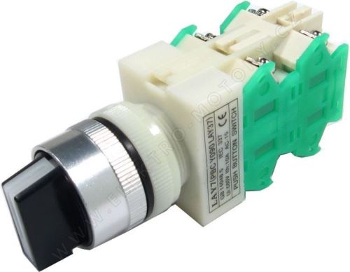 prepínač kolískový ON- ON 2pol. 250V / 3A I-II
