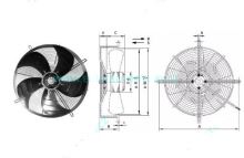 A2E300 AC47-01_ 230V/2800ot. ventilátor sací pr.-300mm bez krytu (1)