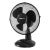 Electric table fan 23cm, 25W, black