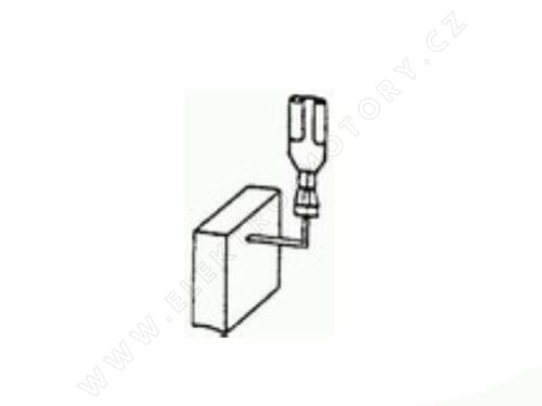 Uhlíkový kartáč  15,2 x 15,2 x 28,8 mm  CG 3124