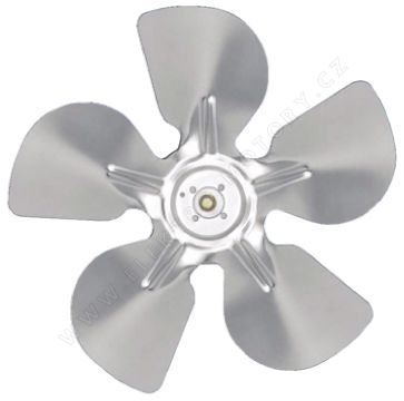 suction fan impeller AL 254 mm 23 ° (S)
