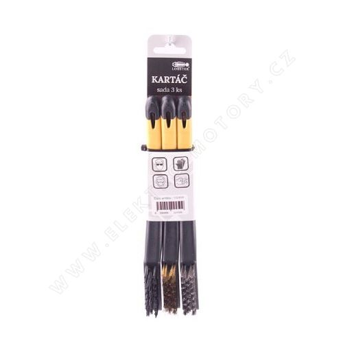 Kartáč mini 8x3, nylon-mosaz-nerez
