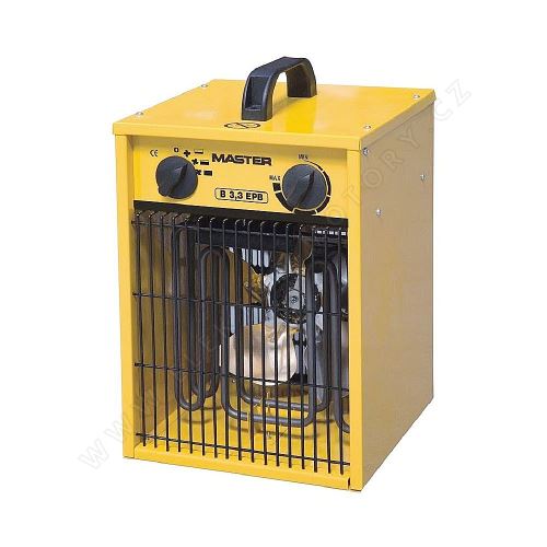 Electric heater B 3.3 EPB Master, 3.3kW, with fan