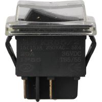 Vypínač kolískový ON-OFF 2pol. 250V/15A s krytom_SVK 474-CD