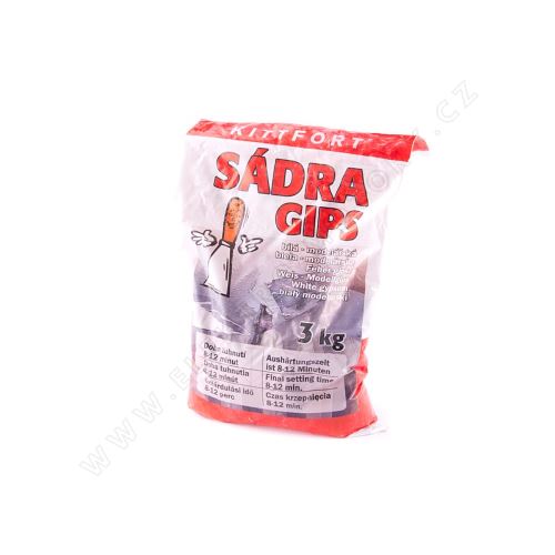 Sadra biela, modelárska 1kg