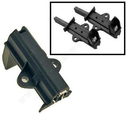 Uhlíkové kartáče 5 x 12,5 x 32  mm s pouzdrem komplet BEKO