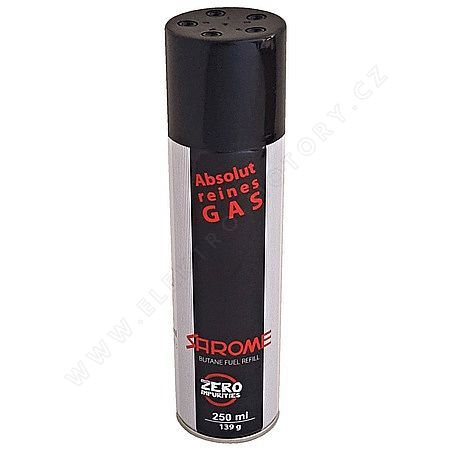 Plynová náplň do zapaľovačov 250 ml