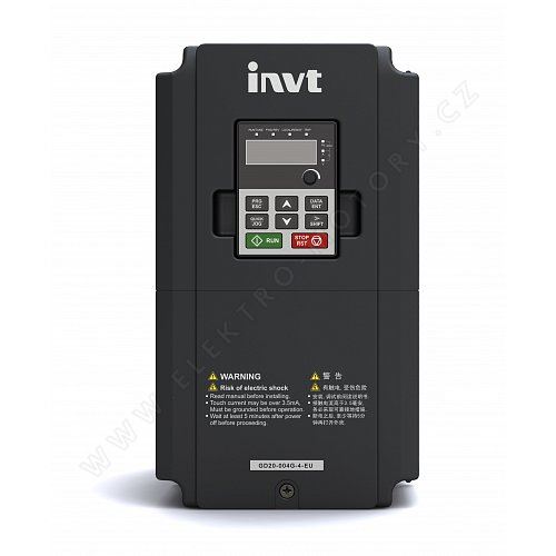 Frekvenčný menič GD20-7R5G-4-EÚ; 3x400VAC; 7,5kW / výstup 18,5, 3x400VAC