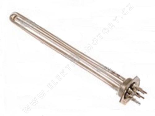 immersion heater 6000W L-400 mm, 230V screw 6/4 "