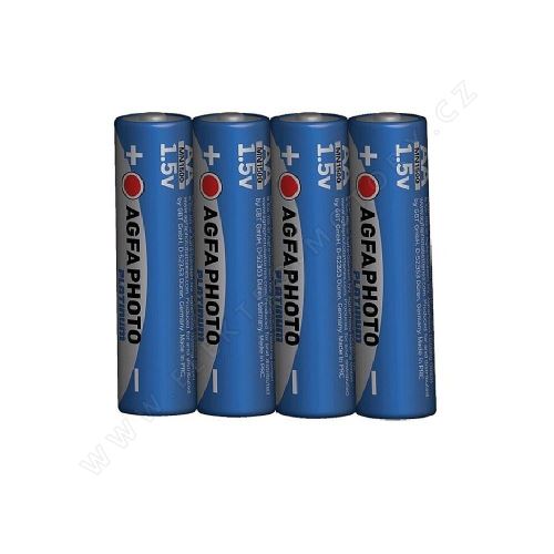 Power alkalická baterie LR06/AA, AgfaPhoto  4ks shrink