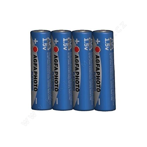 Power alkaline battery LR06/AA, AgfaPhoto 4 pcs shrink
