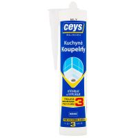 Silikón kúpeľňa a kuchyňa CEYS biely, 280ml (1)