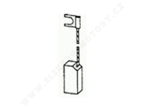 Carbon brush 8 x 16 x 25 mm K31 ring motor (1)