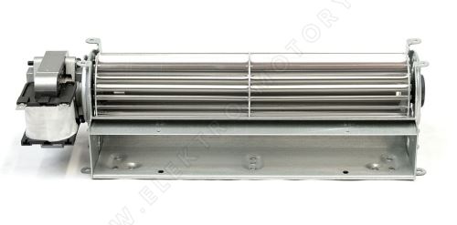 Ventilátor tangenciální, turbína 60x240mm, 23W/230V, levý motor